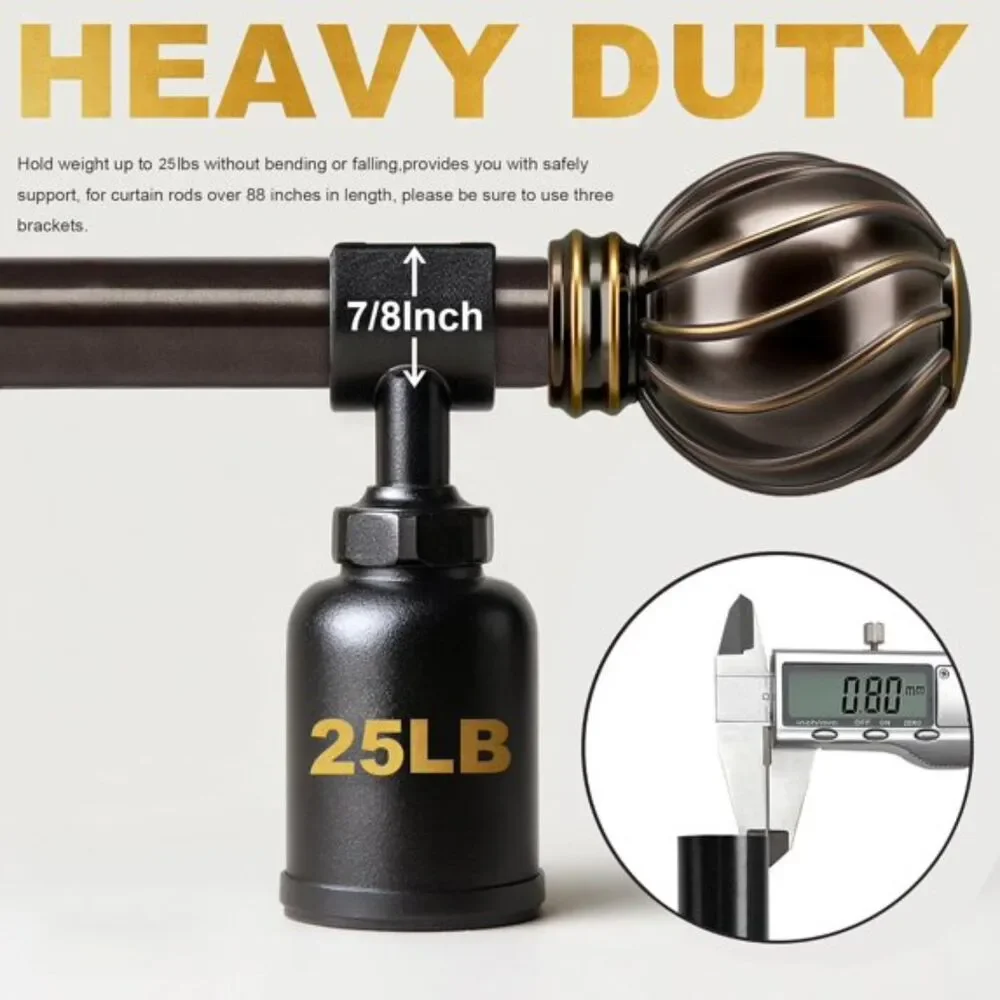 Adjustable Curtain Rod 36